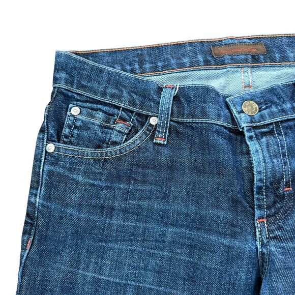 James Cured by Seun Y2K Dry Aged Denim Medium Wash Boot Cut Light Stretch - 28 - Picture 3 of 10